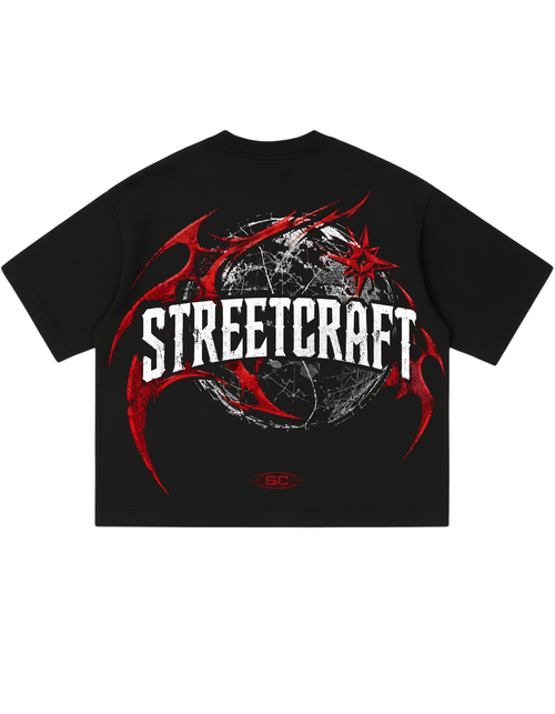 STREETCRAFT CHAOS BOXY FIT TEE