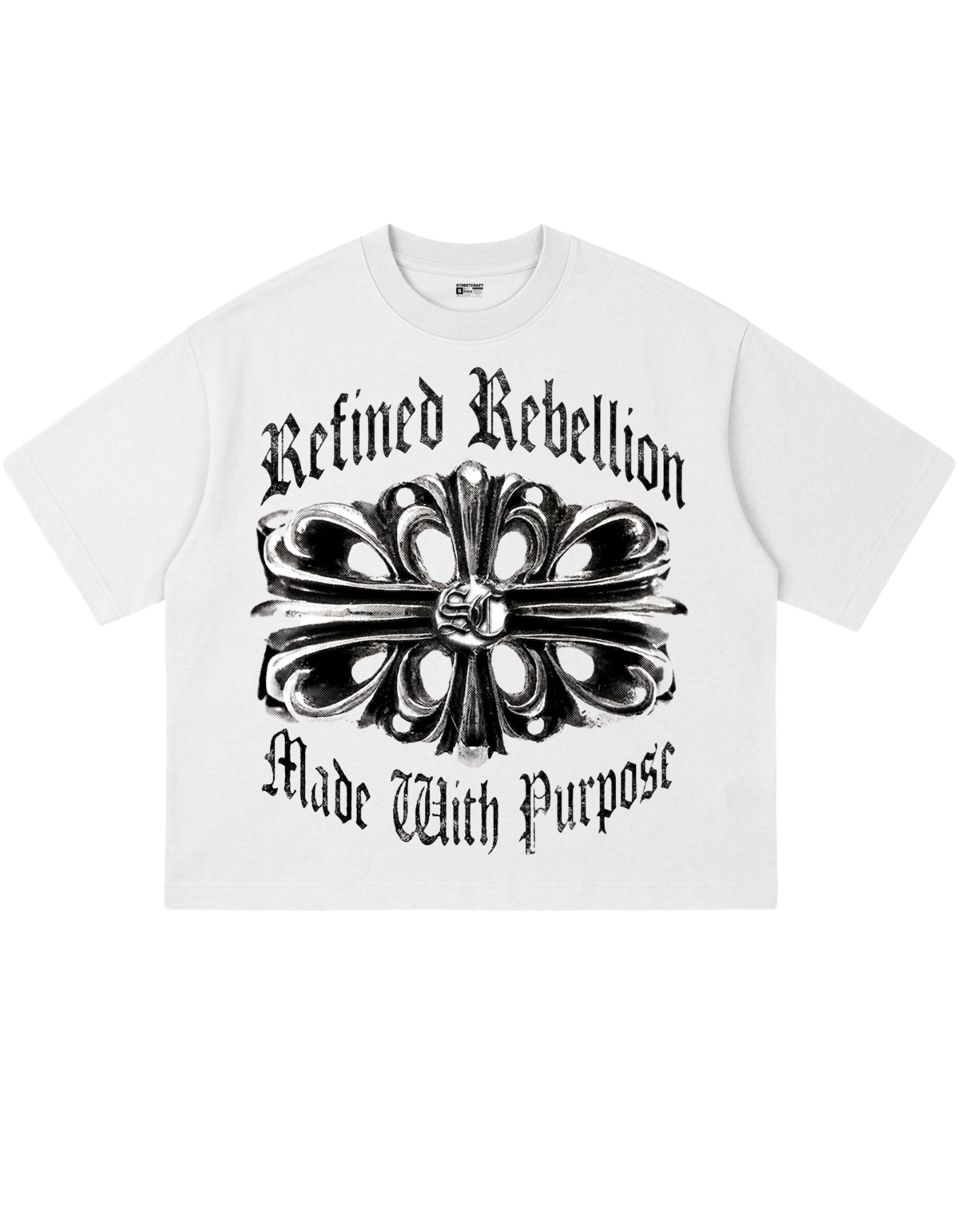 STREETCRAFT REFINED REBELLION BOXY TEE
