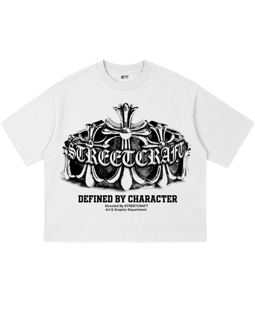 STREETCRAFT DEFINED BY CHARACTER BOXY TEE