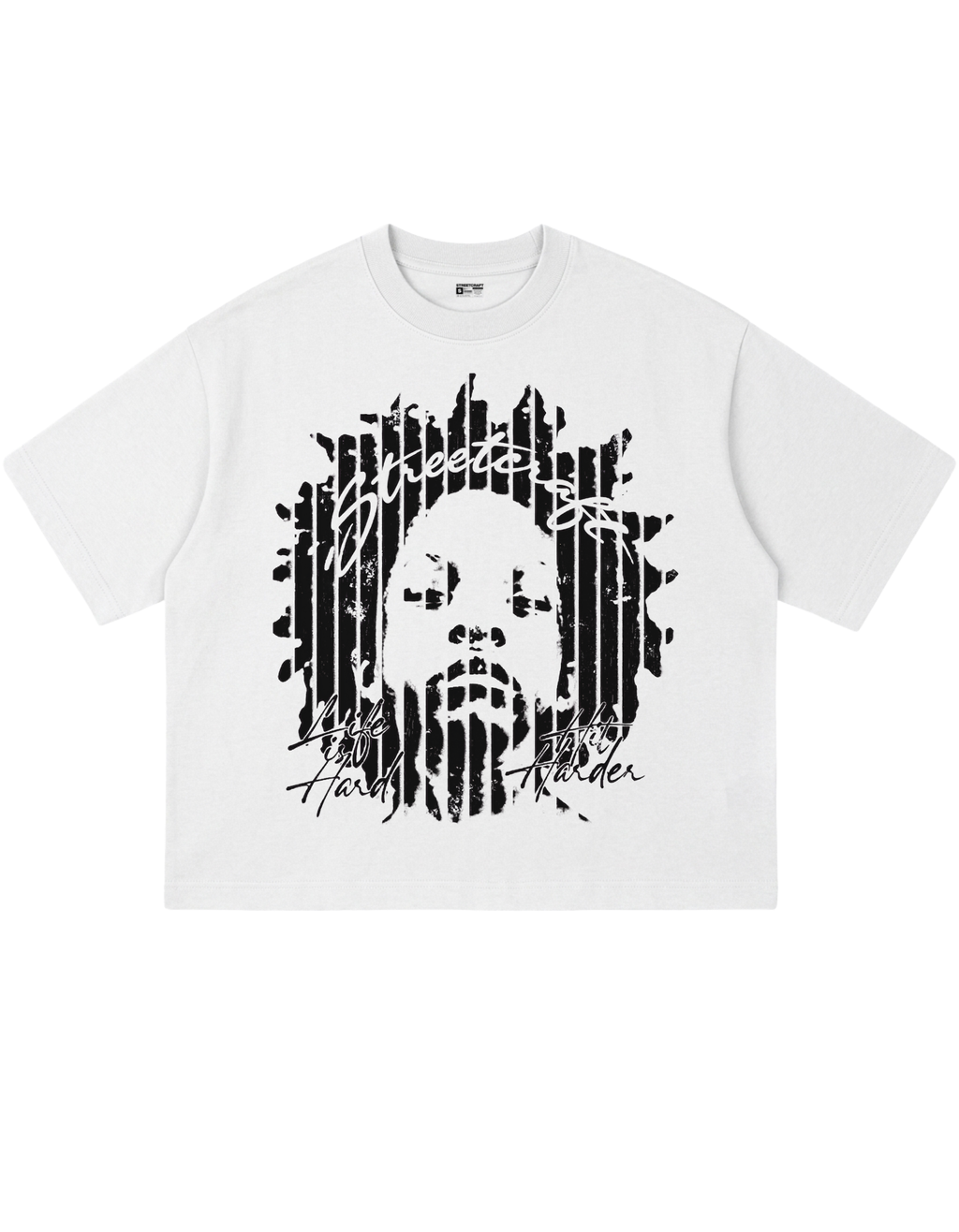 STREETCRAFT HIT HARDER BOXY TEE