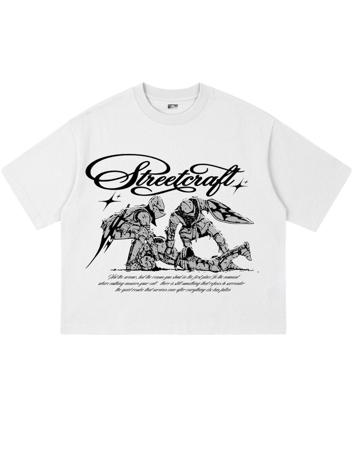 STREETCRAFT QUIET RESOLVE BOXY TEE