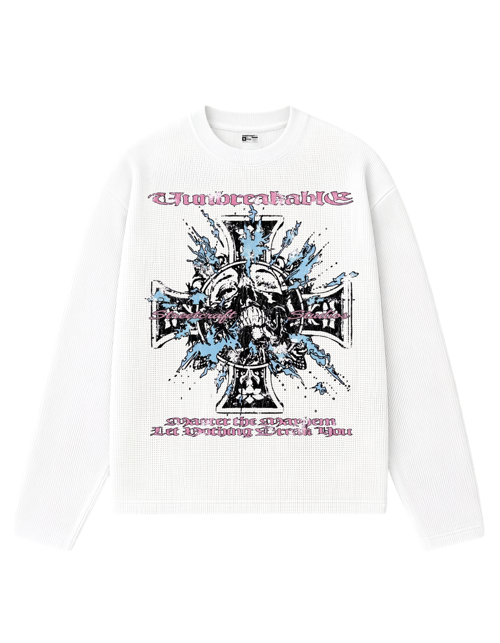 STREETCRAFT UNBREAKABLE WAFFLE KNIT TEE