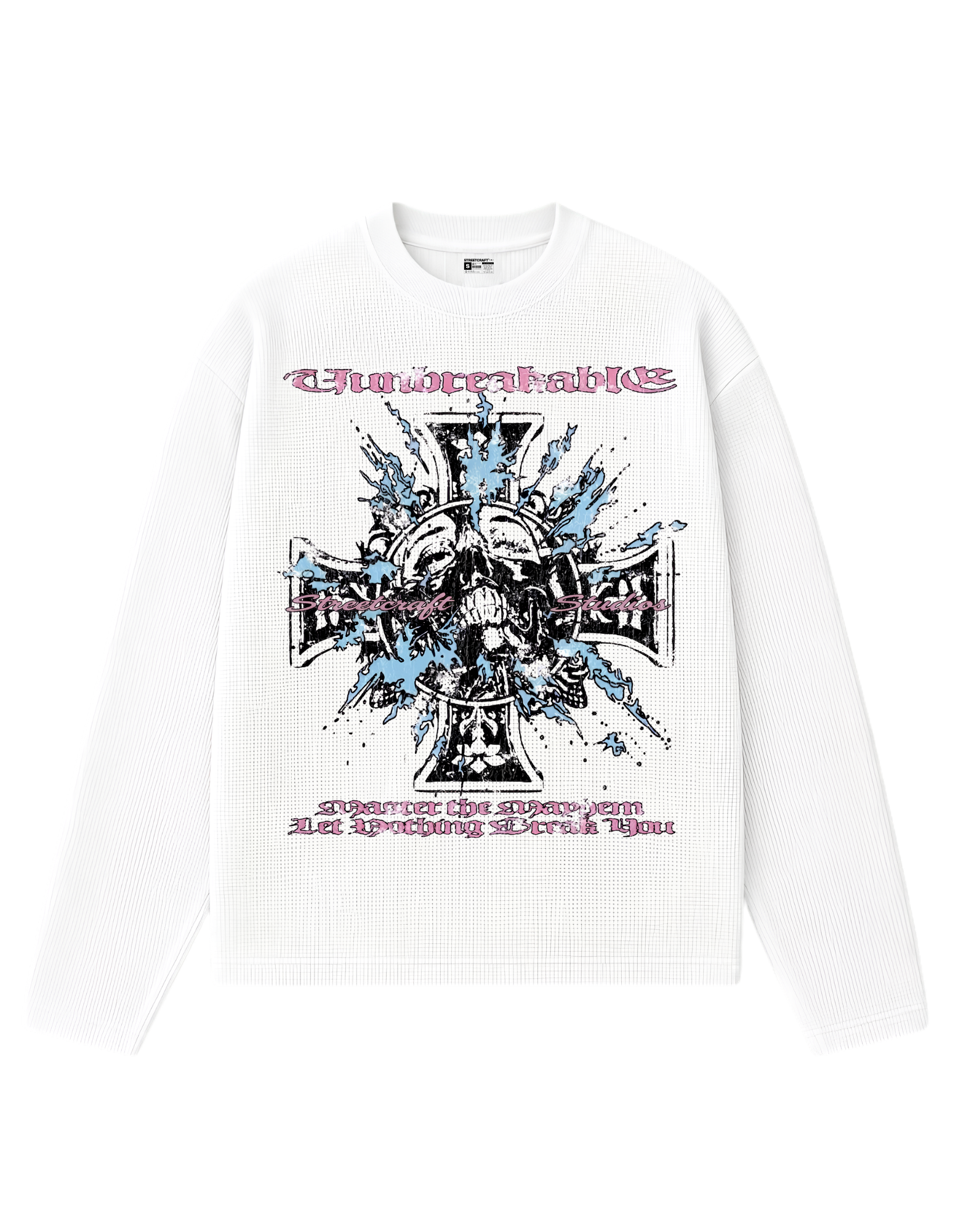 STREETCRAFT UNBREAKABLE WAFFLE KNIT TEE